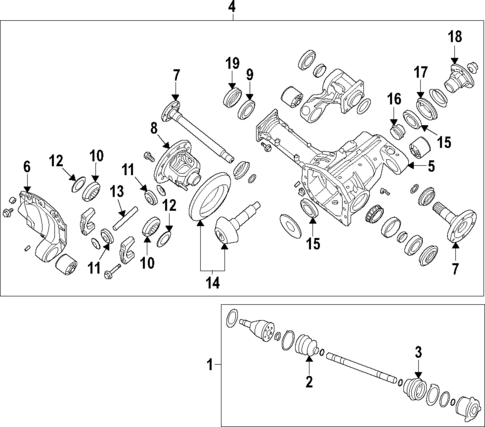 Differential for 2017 Nissan Armada #0