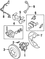8972872640 - : Overhaul Kit for Isuzu Image