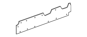 CK4Z6142410H - Body: Roof Opening Trim for Ford Image
