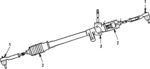 4106180 - Steering: Outer Tie Rod for Chrysler: E Class, Executive Limousine, Executive Sedan, Imperial, Laser, LeBaron, New Yorker, TC Maserati, Town &amp; Country | Dodge: 600, Aries, Caravan, Charger, Daytona, Dynasty, Grand Caravan, Lancer, Mini Ram, Omni, Rampage, Shadow, Spirit Image
