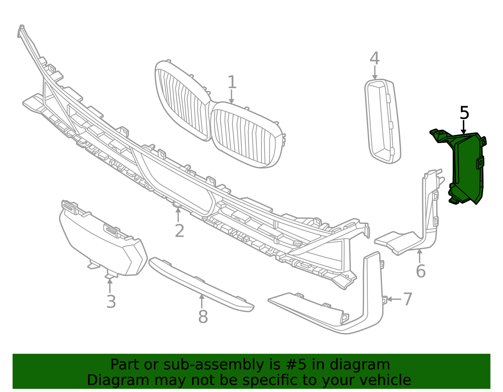 51115a1ad96 - Inner Cover (51-11-5-A1A-D96) | BMW of South Atlanta