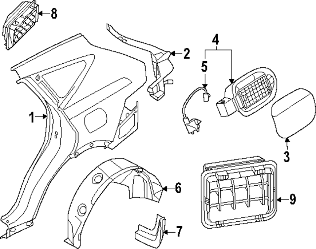 71550T6700 - : Tail Lamp Pocket for Hyundai Image