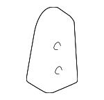 LR048521 - Body: Pivot Cover for Land-Rover Image