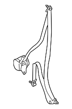 868844Z325 - : Lap &amp; Shoulder Belt for Nissan: Sentra Image