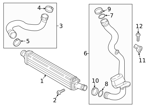 Intercooler for 2017 Audi A4 Quattro #0