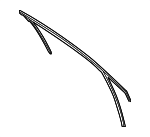 HS7Z5421597B - Body: Run Channel for Ford: Fusion, Police Responder Hybrid, SSV Plug-In Hybrid Image