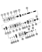 4626487 - TR6060; 6-Speed; Manual Transmission: Snap Ring for Mopar Image