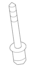 72426TY2A01 - Body: Upper Molding Rivet for Acura: RLX Image