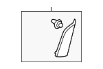 6749108020 - Body: Frame Molding for Toyota: Sienna Image