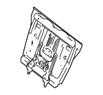 2049200532 - Body: Seat Back Frame for Mercedes-Benz: C 300, C 350, C 63 AMG&amp;reg; Image image