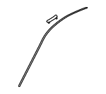 MR349648 - Body: Drip Molding for Mitsubishi Image