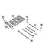 68141709AA - Body Sheet Metal Except Doors: Rear Box Crossmember for Dodge: Ram 1500, Ram 2500, Ram 3500 | Ram: 1500, 1500 Classic, 3500 Image