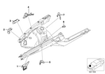 41148167199 - Bodywork: Suction Silencer Plug-in Bow for BMW Image