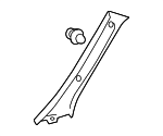 6221002010B0 - Body: Windshield Pillar Trim for Toyota: Corolla Image