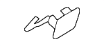 LR036129 - Body: Body C-Pillar Trim Panel Clip for Land-Rover Image image