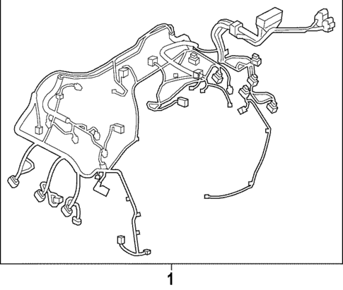 Wiring Harness for 2023 Porsche 911 #0