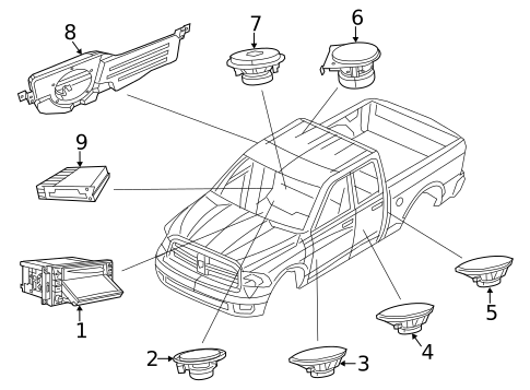 Sound System for 2016 Ram 3500 #0