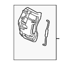 36051714 - Brakes: Caliper for Volvo: S60, S60 Cross Country, S80, V60, V60 Cross Country, V70, XC70 Image