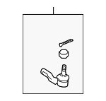 4547009180 - Steering: Outer Tie Rod for Toyota Image