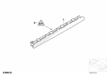 63258379691 - Lighting: Third Stoplamp for BMW: 745i, 745Li, 750i, 750Li, 760i, 760Li, BMW ALPINA B7 Image image