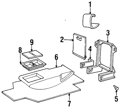 Armrest for 1993 Pontiac Grand Prix #0