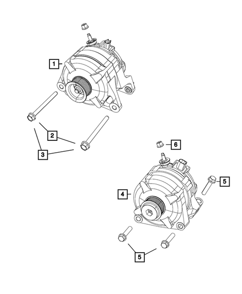 Generators / Alternators for 2016 Ram 2500 #1