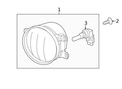 Fog Lamps for 2014 Toyota Camry #0