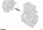 11218550197 - Engine: Splined Torsion Shaft for BMW Image