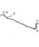 52128700AD - Fuel: Fuel Vapor Tube for Jeep: Liberty Image