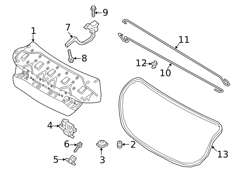Lid & Components for 2022 Hyundai Elantra N #0