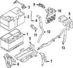 240836SA5A - : Negative Cable for Nissan Image