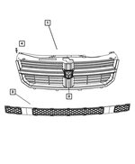 1CM541SEAA - Cooling: Radiator Grille for Mopar Image