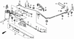 17713SE0003 - Electrical/Exhaust/Heater/Fuel: CLAMP, FUEL PIPE for Honda Image
