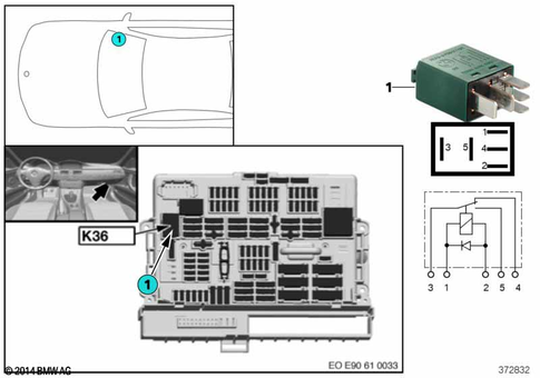 Relay for 2014 BMW Z4 35i #5