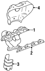 2852533362 - : Heat Shield for Hyundai Image