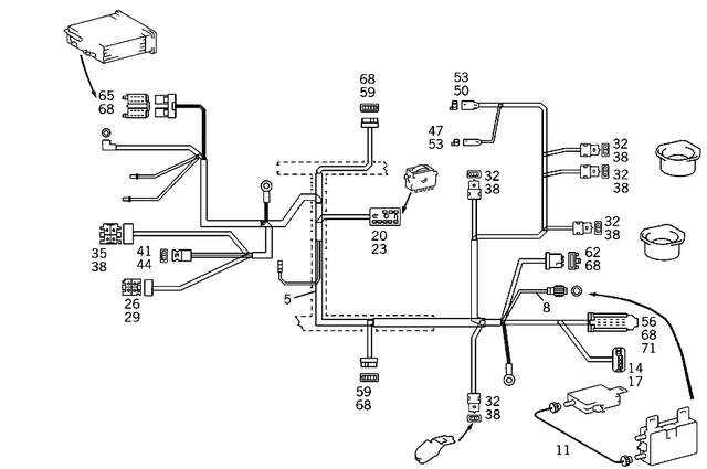 25453026 - Electrical System: Contact Socket for Mercedes-Benz: 190, 190D, 190E, 200, 200D, 260E, 280E, 300CE, 300D, 300E, 300SD, 300SE, 300SEL, 300SL, 300TD, 300TE, 380SE, 380SEL, 400E, 400SE, 400SEL, 500E, 500SEC, 500SEL, 500SL, 560SEC, 560SEL, 600SEL, 600SL, C220, C230, C280, C43 AMG, CLK430, E420, E430, S420, SL320 Image image