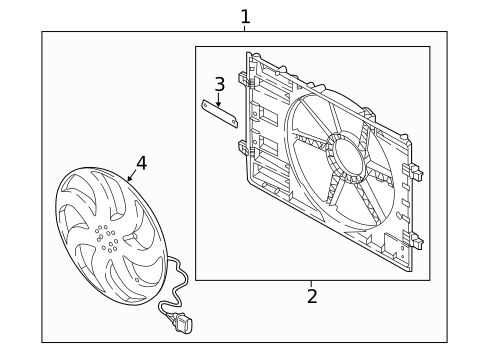 Cooling Fan for 2018 Audi A3 Quattro #1
