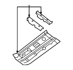 G4320JM0MA - Body: Front Floor Pan for Nissan Image