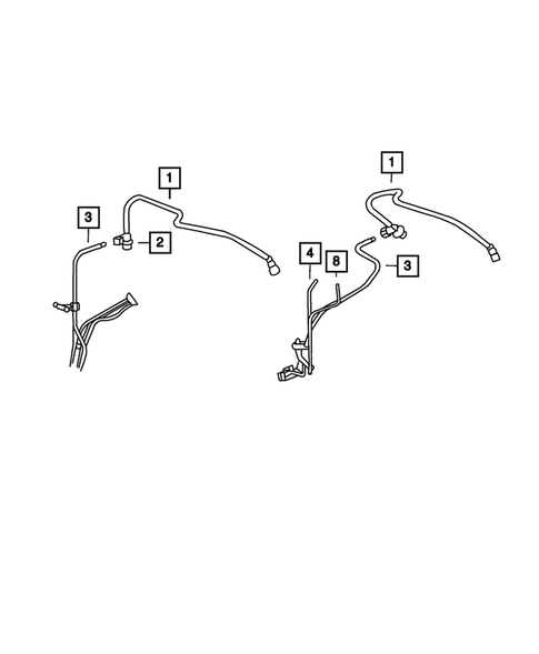 Fuel Lines for 2008 Chrysler PT Cruiser #0