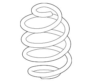 95B511115L504 - : Coil Spring for Porsche Image
