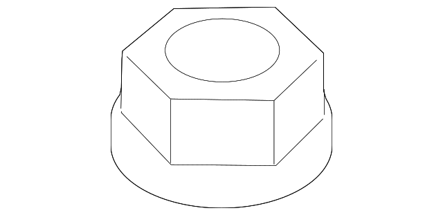 Top Nut - Porsche (N-102-951-01)