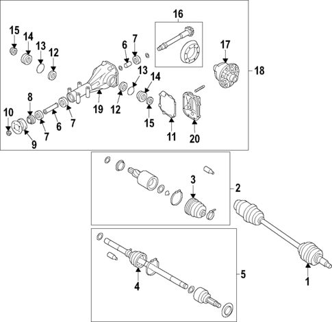 Drive Axles for 2021 Subaru Forester #0