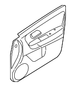 5E6Z7823942AAB - Body: Door Trim Panel for Ford Image