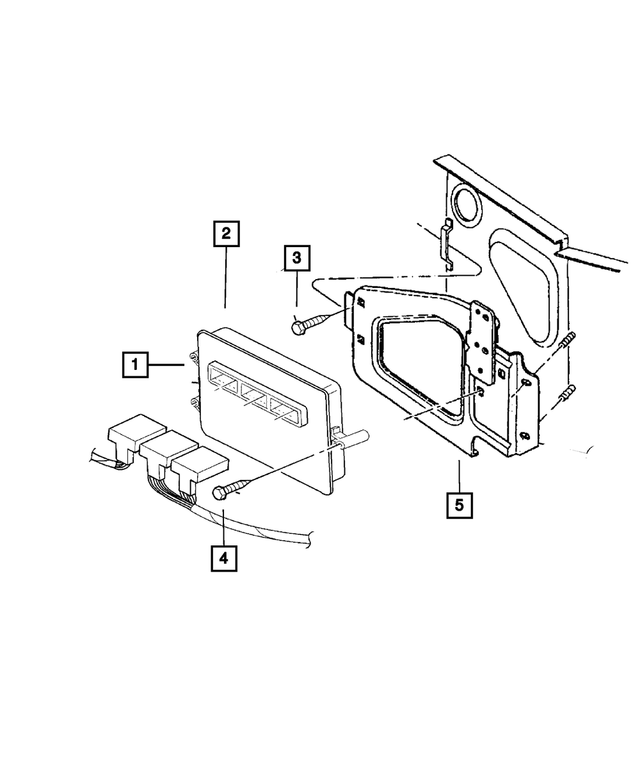 56029028AB - Electrical: Powertrain Control Module for Mopar Image image