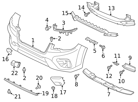 Automatic Temperature Controls for 2021 Subaru Forester #2