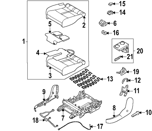 Second Row Seats for 2025 Mazda CX-90 #7