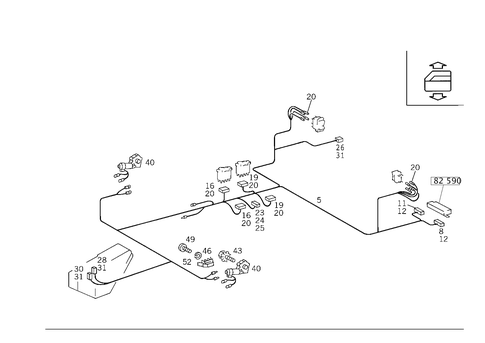 Electric Window Regulators and Folding Top Control for 1992 Mercedes-Benz 300CE #0