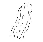 8966806050 - Electrical: ECM Upper Bracket for Toyota: Camry, Solara Image