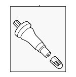 PCPZ1700A - : Valve Stem for Ford: Expedition, Explorer, Maverick, Mustang, Police Interceptor Utility | Lincoln: Navigator Image