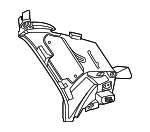 25469035039051 - Body: Upper Pillar Trim for Mercedes-Benz Image